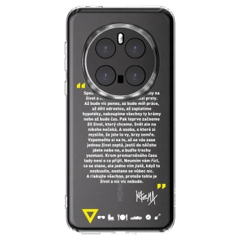 Picasee silikonový průhledný obal pro Honor Magic7 Pro 5G - Kazma - BUĎTE TROCHU YESMANI
