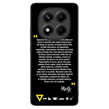 Picasee ULTIMATE CASE pro Xiaomi Redmi Note 14 Pro 4G - Kazma - BUĎTE TROCHU YESMANI