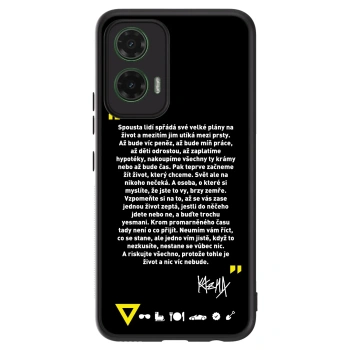 Obal pro Motorola Moto G35 5G - Kazma - BUĎTE TROCHU YESMANI