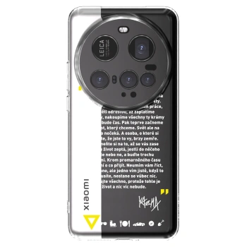 Picasee silikonový průhledný obal pro Xiaomi 15 Ultra - Kazma - BUĎTE TROCHU YESMANI