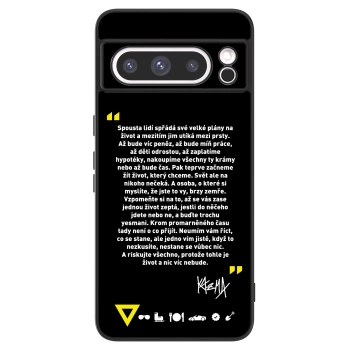Picasee ULTIMATE CASE pro Google Pixel 8 Pro - Kazma - BUĎTE TROCHU YESMANI