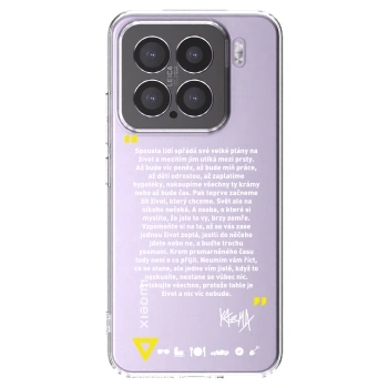 Picasee silikonový průhledný obal pro Xiaomi 15 - Kazma - BUĎTE TROCHU YESMANI