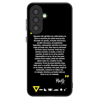 Picasee ULTIMATE CASE pro Samsung Galaxy A26 5G A266B - Kazma - BUĎTE TROCHU YESMANI