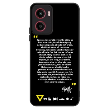 Obal pro Motorola Moto G05 - Kazma - BUĎTE TROCHU YESMANI