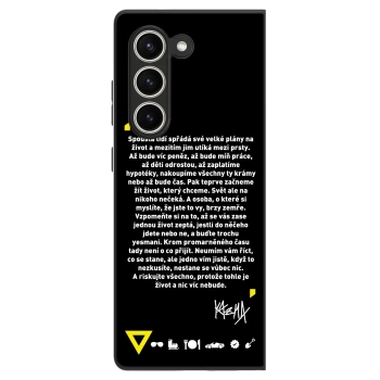Obal pro Samsung Galaxy Z Fold5 5G - Kazma - BUĎTE TROCHU YESMANI