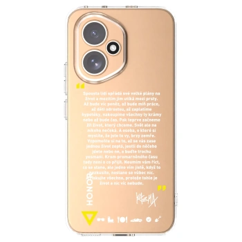Picasee silikonový průhledný obal pro Honor 400 5G - Kazma - BUĎTE TROCHU YESMANI