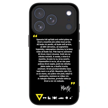 Picasee ULTIMATE CASE MagSafe pro Apple iPhone 17 Pro - Kazma - BUĎTE TROCHU YESMANI
