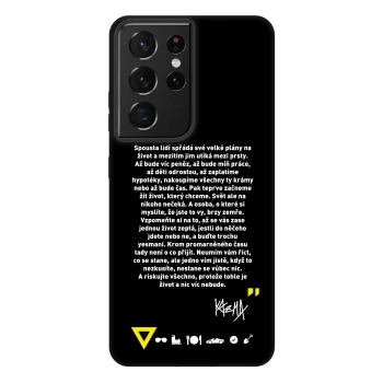 Obal pro Samsung Galaxy S21 Ultra 5G G998B - Kazma - BUĎTE TROCHU YESMANI