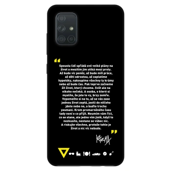 Obal pro Samsung Galaxy A71 A715F - Kazma - BUĎTE TROCHU YESMANI