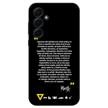 Obal pro Samsung Galaxy A55 5G A556B - Kazma - BUĎTE TROCHU YESMANI