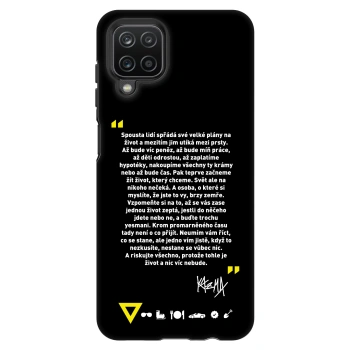 Obal pro Samsung Galaxy A12 A125F - Kazma - BUĎTE TROCHU YESMANI