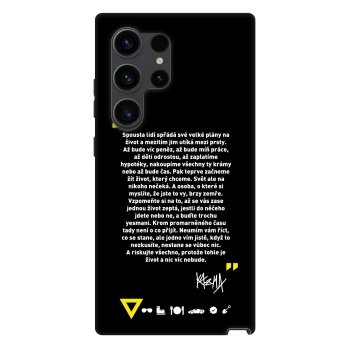 Obal pro Samsung Galaxy S24 Ultra S928B 5G - Kazma - BUĎTE TROCHU YESMANI
