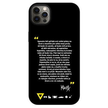 Obal pro Apple iPhone 12 Pro Max - Kazma - BUĎTE TROCHU YESMANI