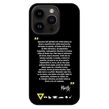 Obal pro Apple iPhone 14 Pro - Kazma - BUĎTE TROCHU YESMANI