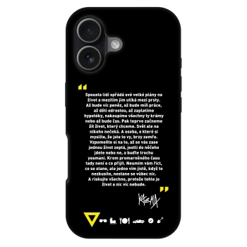 Obal pro Apple iPhone 17 - Kazma - BUĎTE TROCHU YESMANI