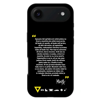 Obal pro Apple iPhone Air - Kazma - BUĎTE TROCHU YESMANI
