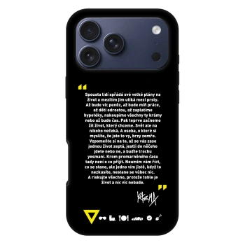 Obal pro Apple iPhone 17 Pro Max - Kazma - BUĎTE TROCHU YESMANI