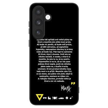 Picasee ULTIMATE CASE PowerShare pro Samsung Galaxy S25 FE 5G - Kazma - BUĎTE TROCHU YESMANI