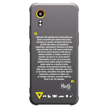 Obal pro Samsung Galaxy Xcover 7 - Kazma - BUĎTE TROCHU YESMANI