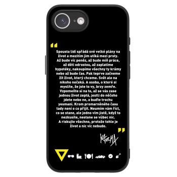 Picasee ULTIMATE CASE MagSafe pro Apple iPhone 17e - Kazma - BUĎTE TROCHU YESMANI