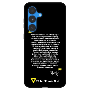 Picasee Fashion Case pro Samsung Galaxy S25 FE 5G - Kazma - BUĎTE TROCHU YESMANI