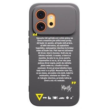 Picasee silikonový černý obal pro Honor 600 - Kazma - BUĎTE TROCHU YESMANI