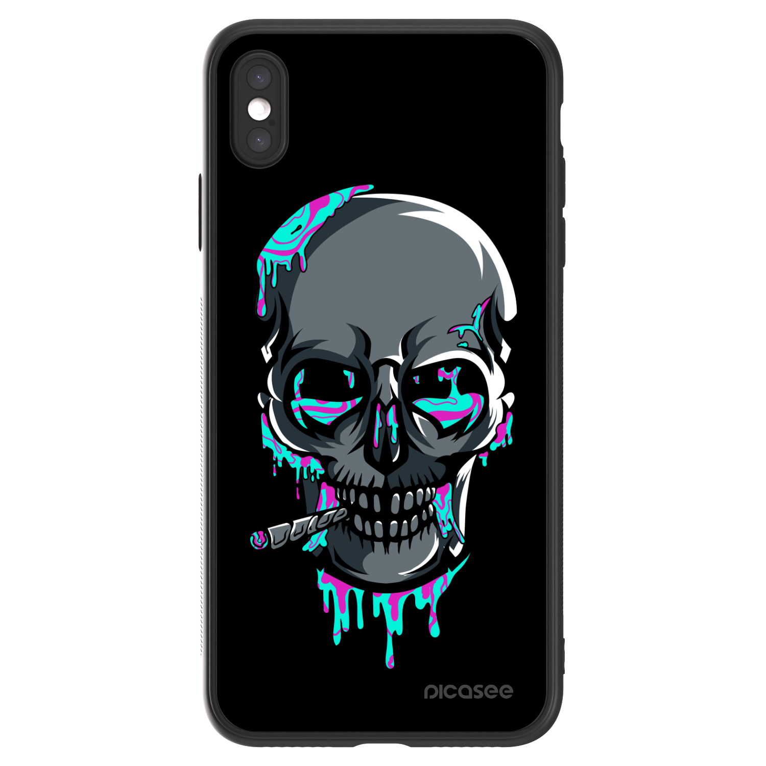 Picasee ULTIMATE CASE pro Apple iPhone XS Max - EARTH - Lebka 3.0