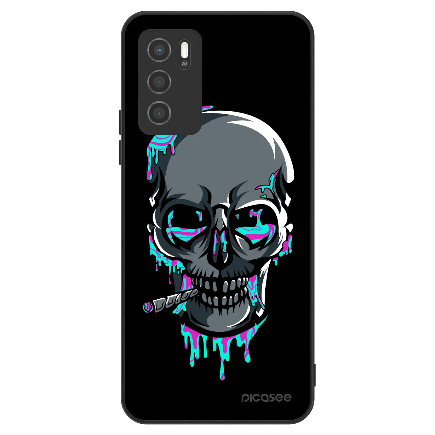 Picasee ULTIMATE CASE pro OPPO A16s - EARTH - Lebka 3.0