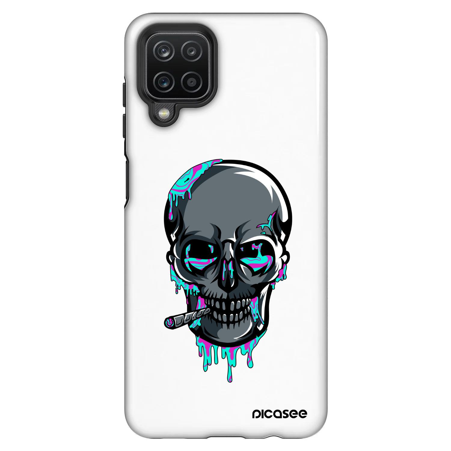 Picasee Fashion Case pro Samsung Galaxy A12 A125F - EARTH - Lebka 3.0