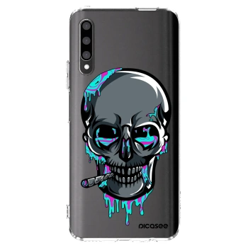 Picasee silikonový průhledný obal pro Honor 9X Pro - EARTH - Lebka 3.0