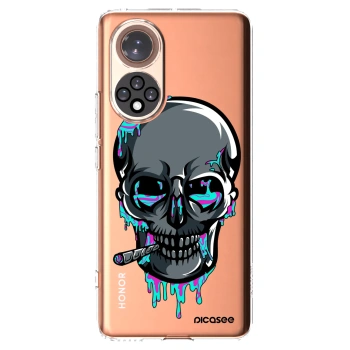 Picasee silikonový průhledný obal pro Huawei Nova 9 - EARTH - Lebka 3.0