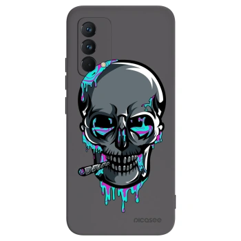 Picasee silikonový černý obal pro Realme GT Master Edition 5G - EARTH - Lebka 3.0