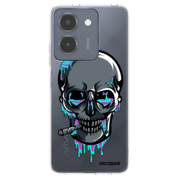 Obal pro Vivo Y36 4G - EARTH - Lebka 3.0