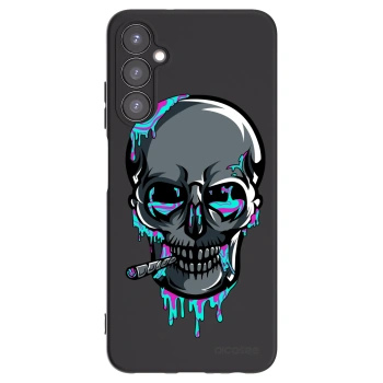 Picasee silikonový černý obal pro Samsung Galaxy A05s A057G - EARTH - Lebka 3.0