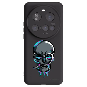 Picasee silikonový černý obal pro Xiaomi 15 Ultra - EARTH - Lebka 3.0