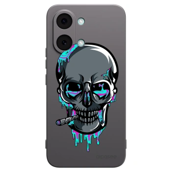 Picasee silikonový černý obal pro Xiaomi Poco X8 Pro Max - EARTH - Lebka 3.0