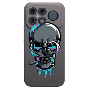Picasee silikonový černý obal pro Xiaomi Poco F8 Ultra - EARTH - Lebka 3.0
