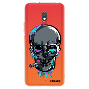 Obal pro Xiaomi Redmi 8A - EARTH - Lebka 3.0