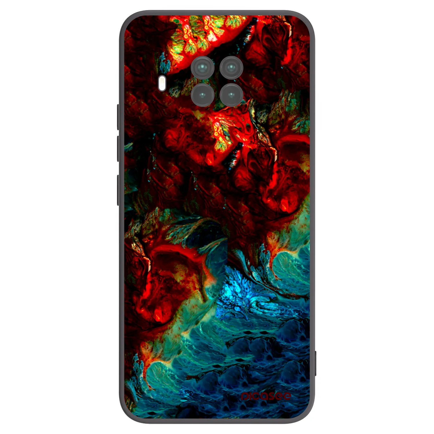 Picasee silikonový černý obal pro Xiaomi Mi 10T Lite - Universe