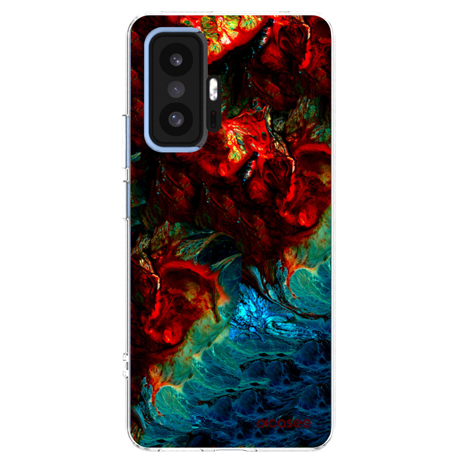 Picasee silikonový průhledný obal pro Xiaomi 11T Pro - Universe