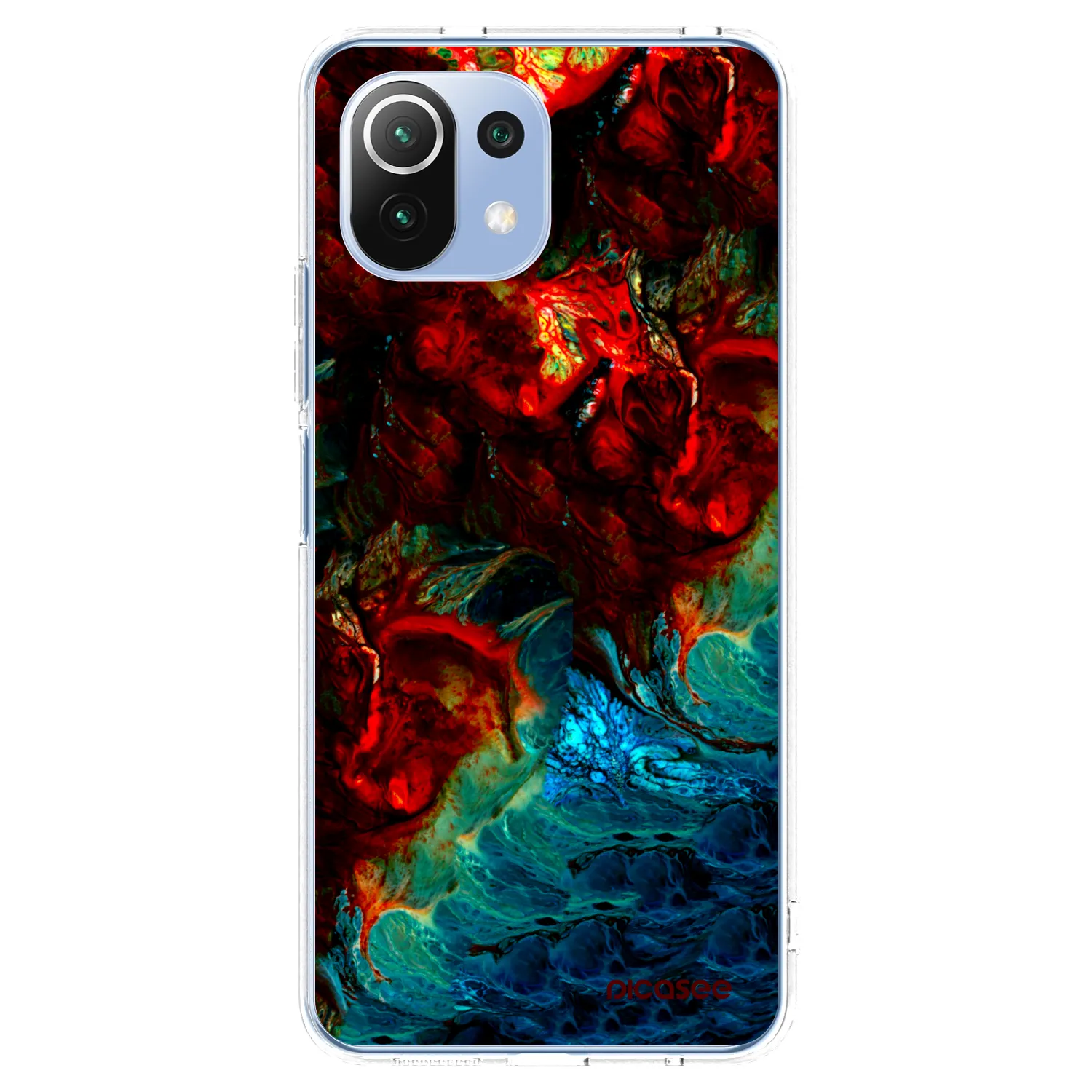 Picasee silikonový průhledný obal pro Xiaomi 11 Lite 5G NE - Universe