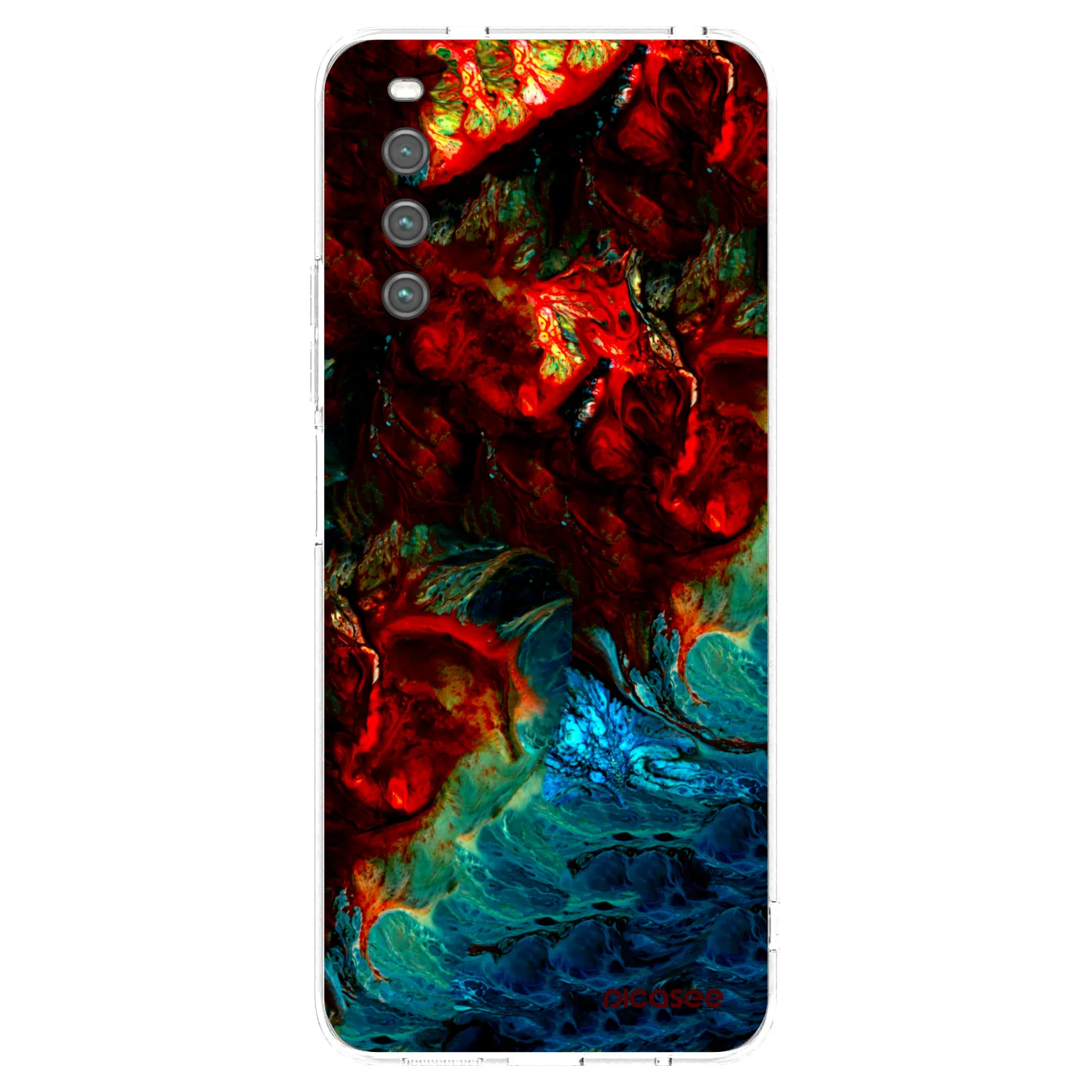 Picasee silikonový průhledný obal pro Sony Xperia 10 IV 5G - Universe