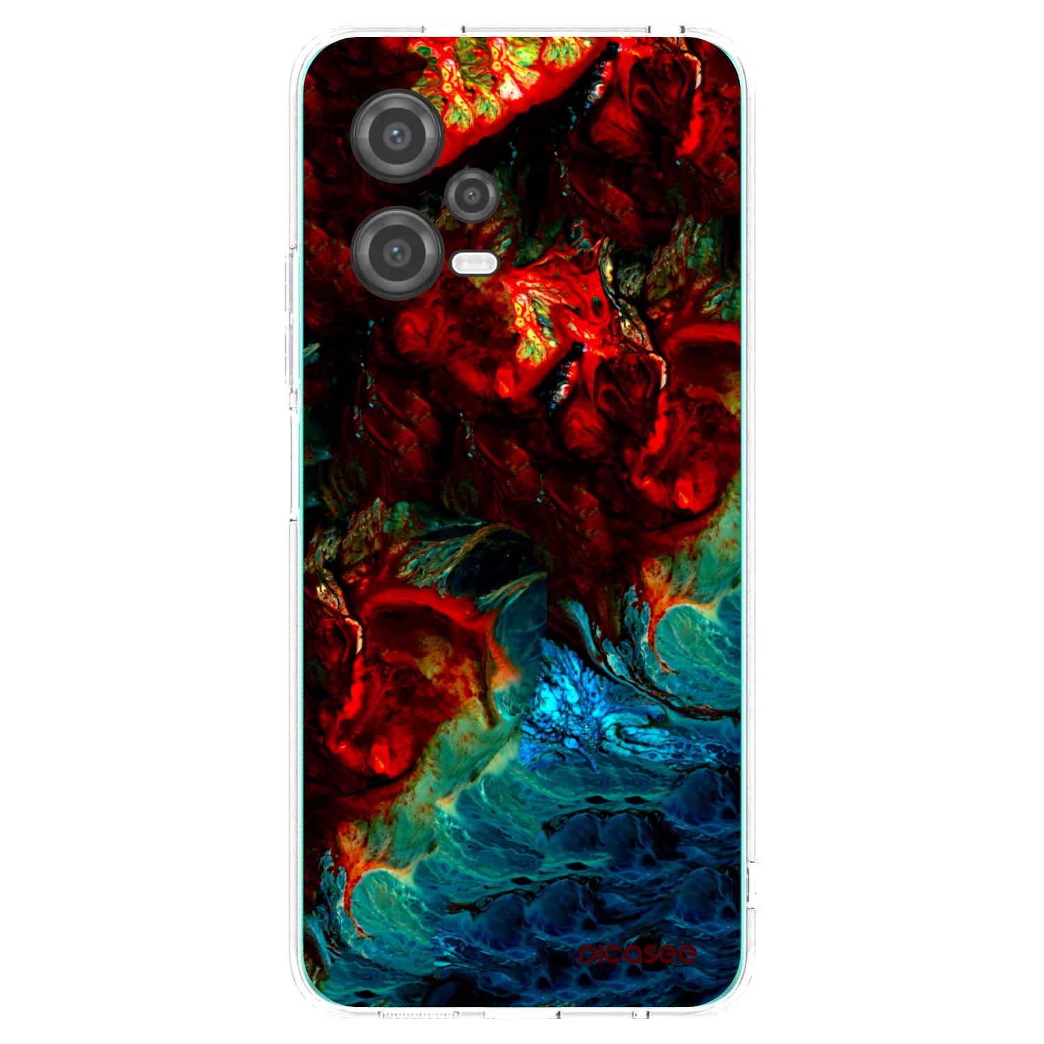 Picasee silikonový průhledný obal pro Xiaomi Poco X5 - Universe