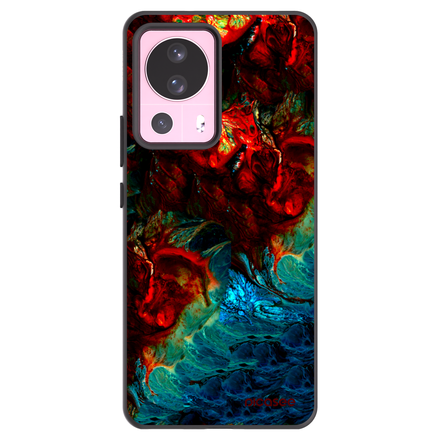 Picasee silikonový černý obal pro Xiaomi 13 Lite - Universe