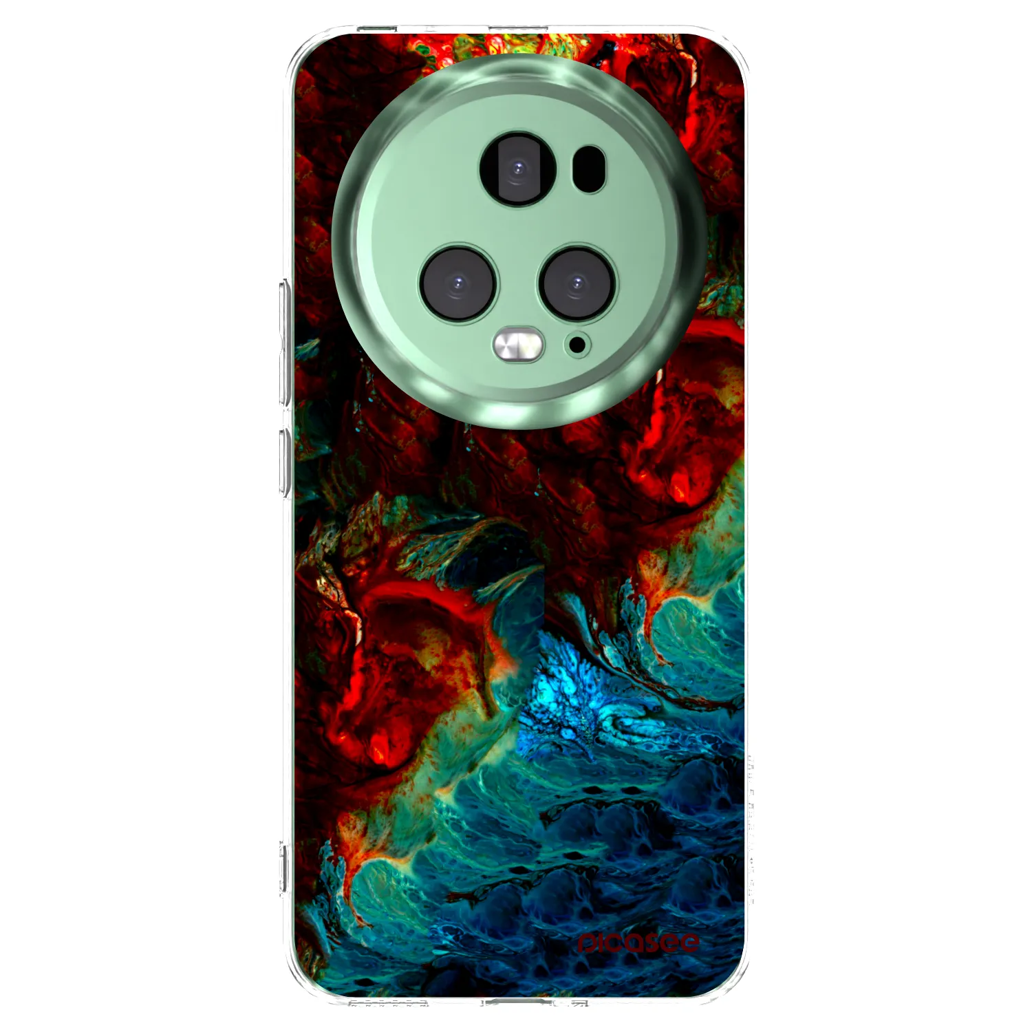 Picasee silikonový průhledný obal pro Honor Magic5 Pro - Universe