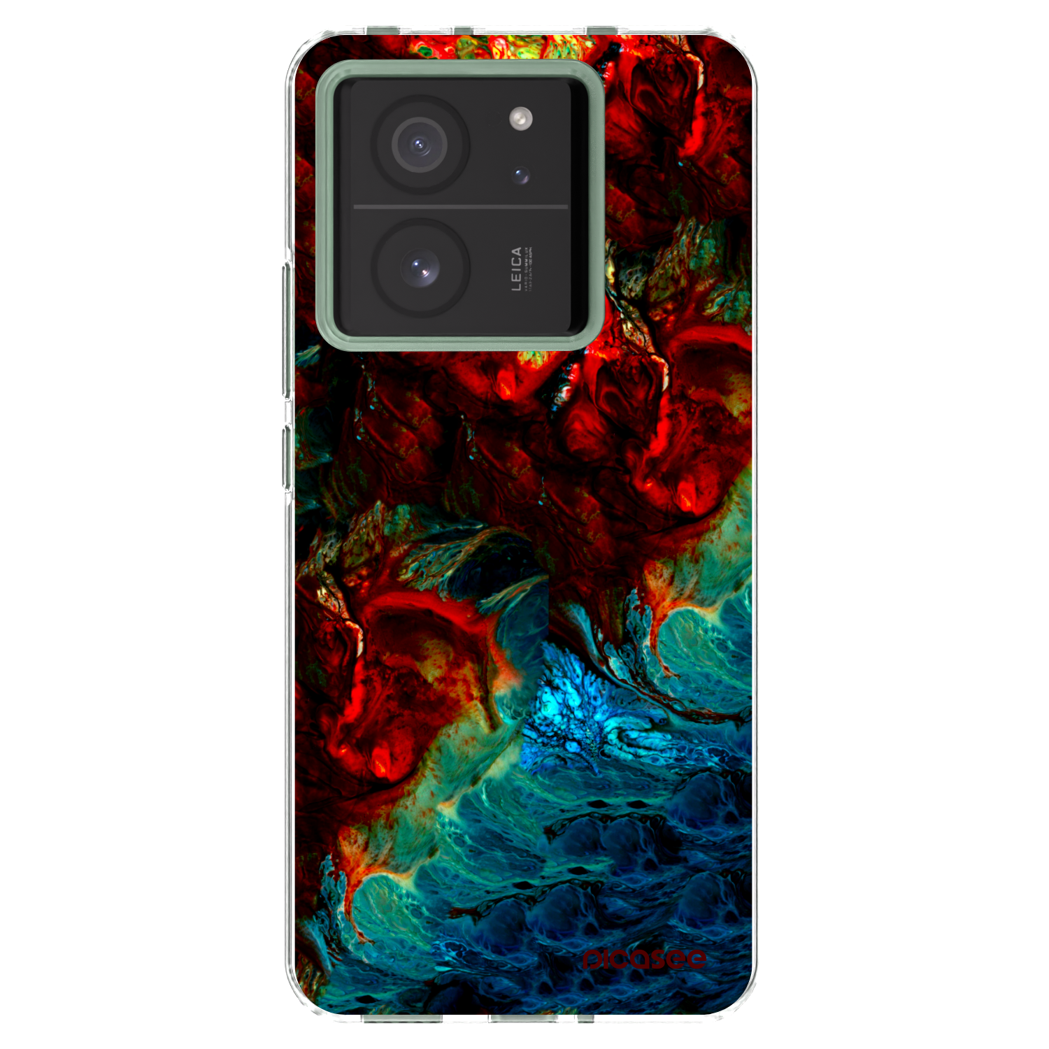 Picasee silikonový průhledný obal pro Xiaomi 13T Pro - Universe