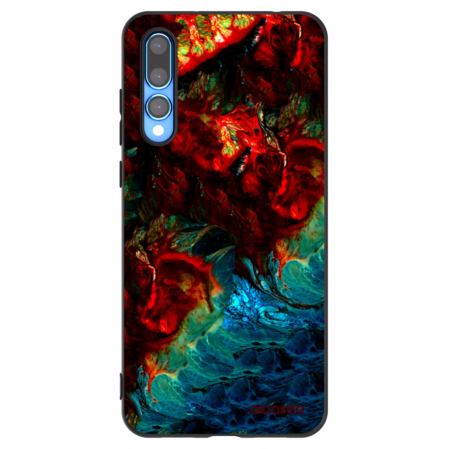 Picasee silikonový černý obal pro Huawei P20 Pro - Universe