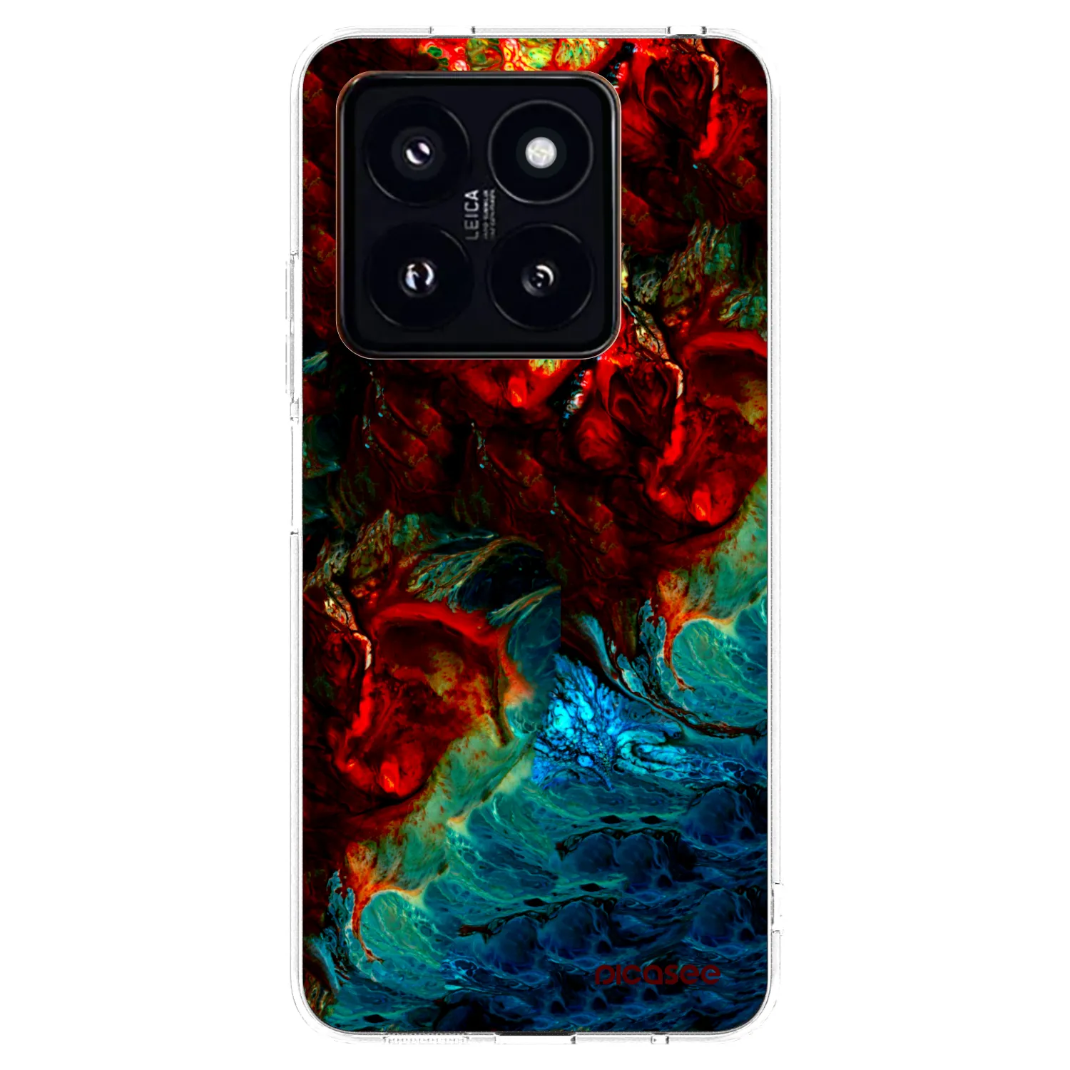 Picasee silikonový průhledný obal pro Xiaomi 14 Pro - Universe
