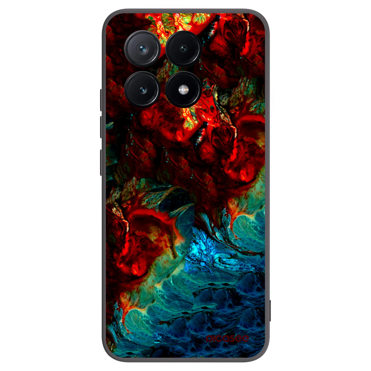 Picasee silikonový černý obal pro Xiaomi Poco X6 Pro - Universe