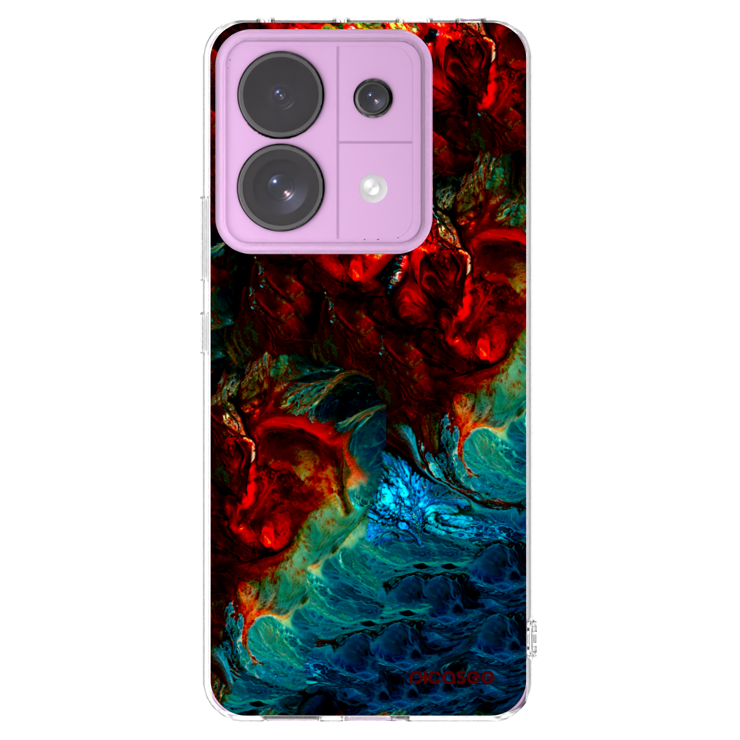 Picasee silikonový průhledný obal pro Xiaomi Redmi Note 13 Pro 5G - Universe